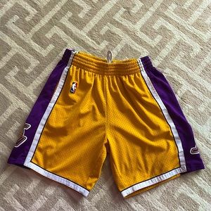 Swingman Shorts Los Angeles Lakers 2009-10 Size LARGE men’s basketball